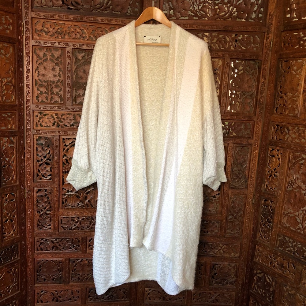 Cocoon jacket Nikos Handwoven (Vintage)